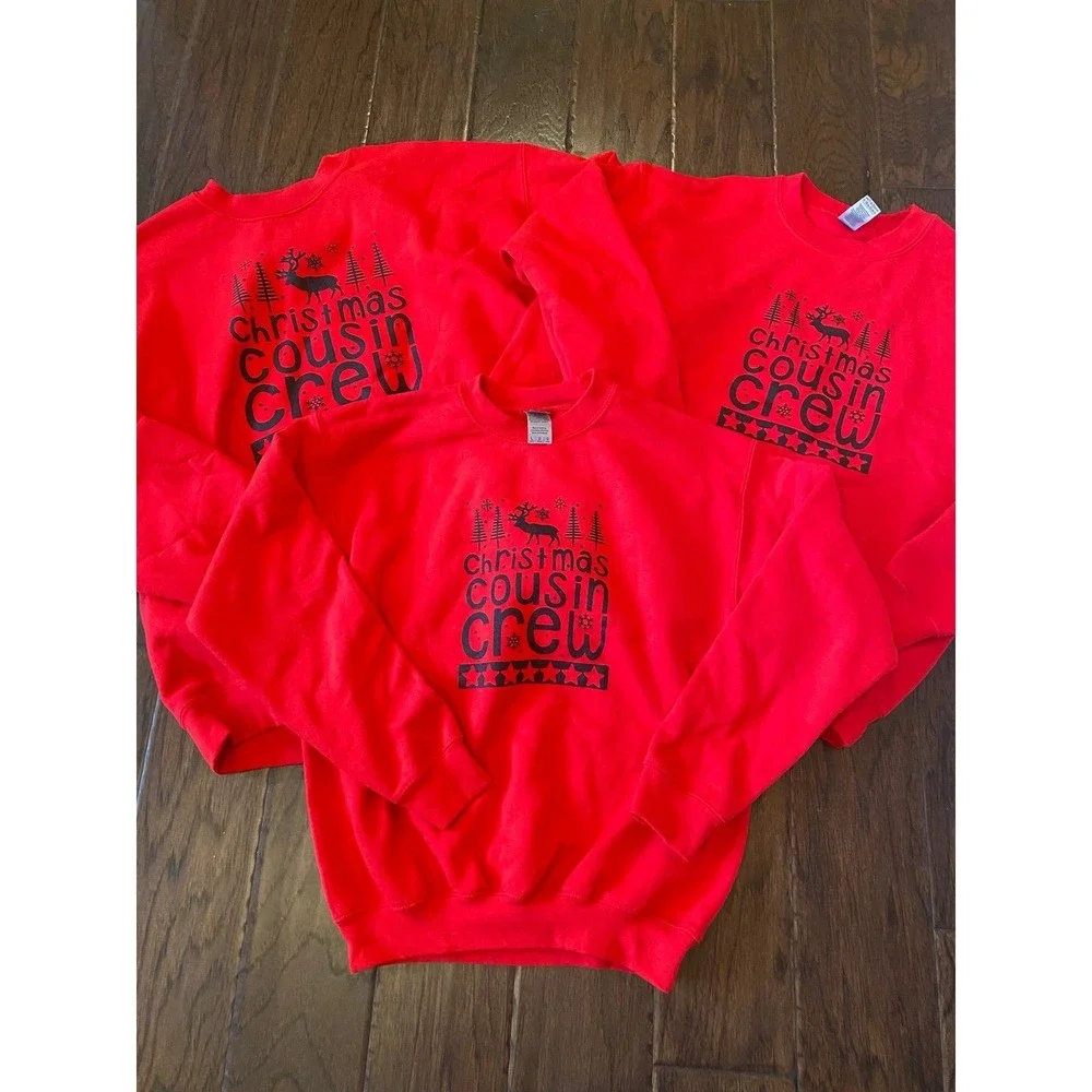 Christmas‎ Cousin Crew Sweatshirts